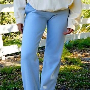 Brandy Melville Rosa Light Blue Sweatpants